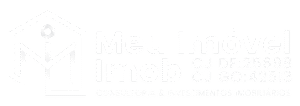 Logo Meu Imóvel Imob - Branco